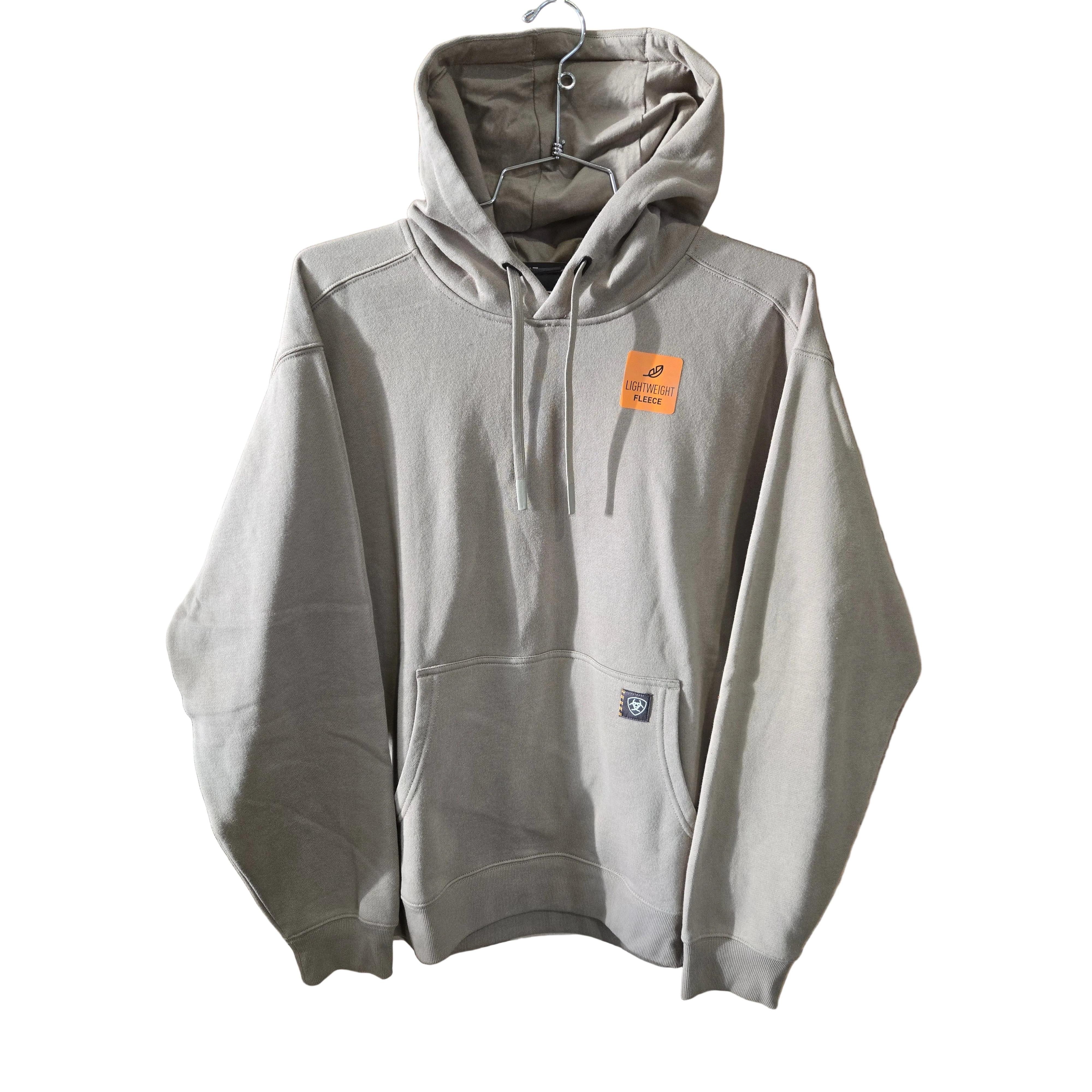 Ariat Men's Rebar Lightweight Workhog Hoodie - Greige