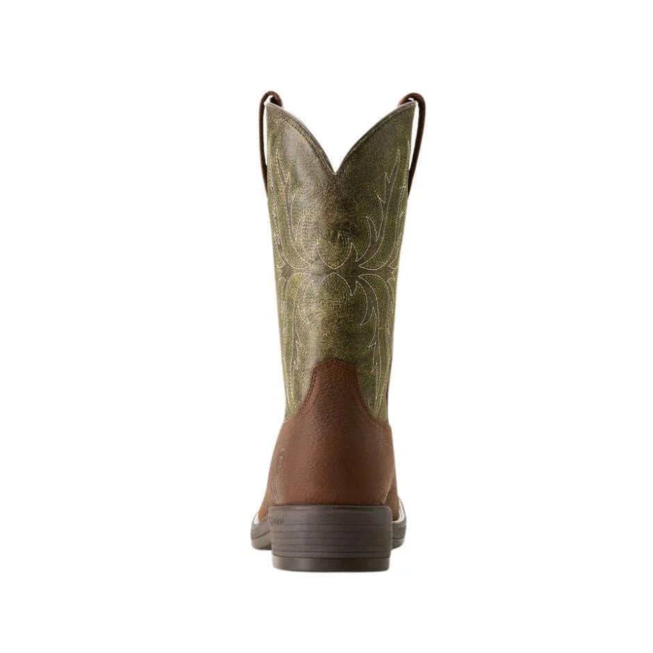 Ariat Men's Ridgeback Round Toe Cowboy Boots - Toffee Brown - Image 4