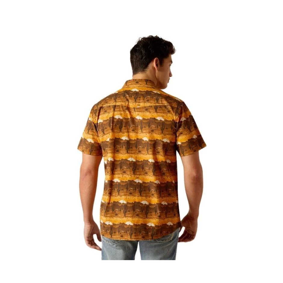 Ariat Men's Short Sleeve Heath Retro Fit Shirt - Image 2