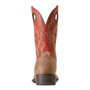 Ariat Men's Sport Rodeo Western Boots - Crazy Crunch Tan - Image 2
