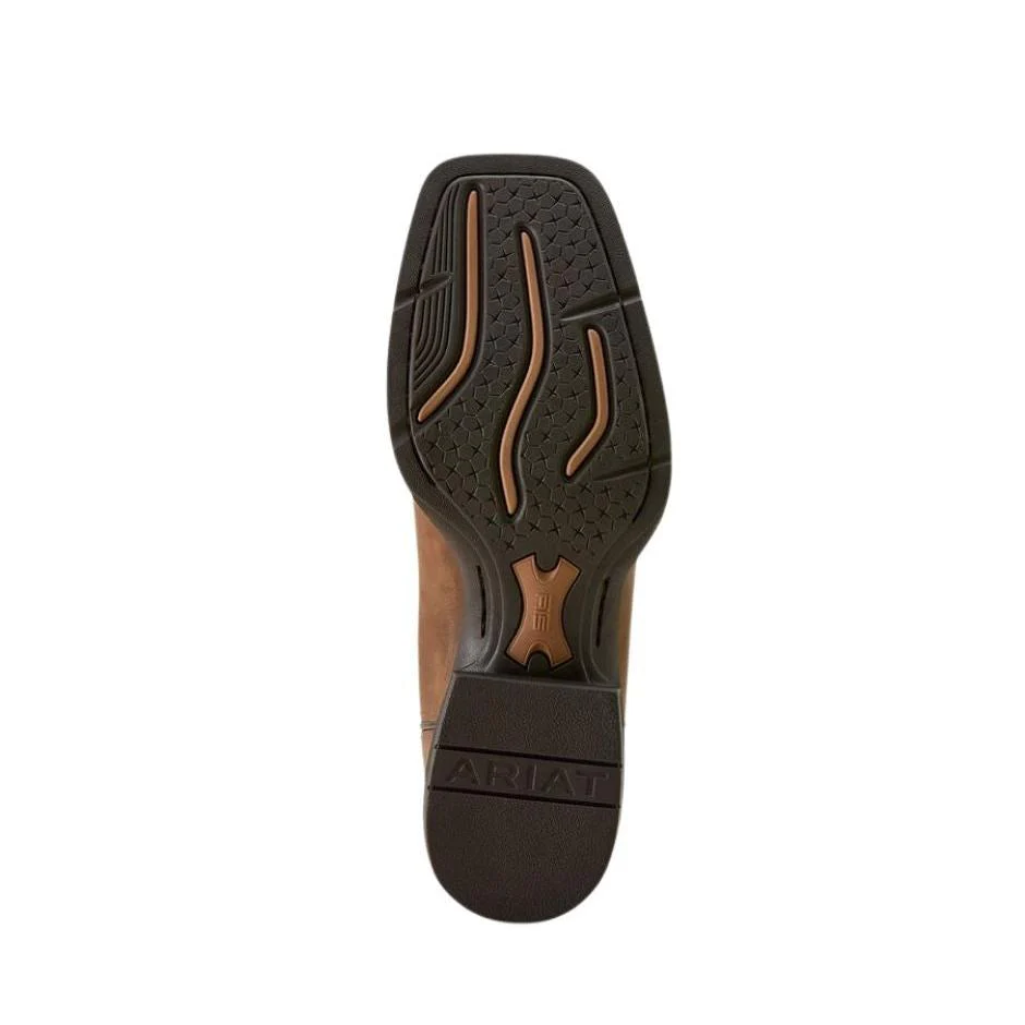 Ariat Men's Sport Steer Skull Wide Square Toe Cowboy Boot- Sandstorm - Image 3