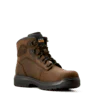 Ariat Men's Turbo 6" CSA Waterproof Carbon Toe Work Boots - Rich Brown - Image 6