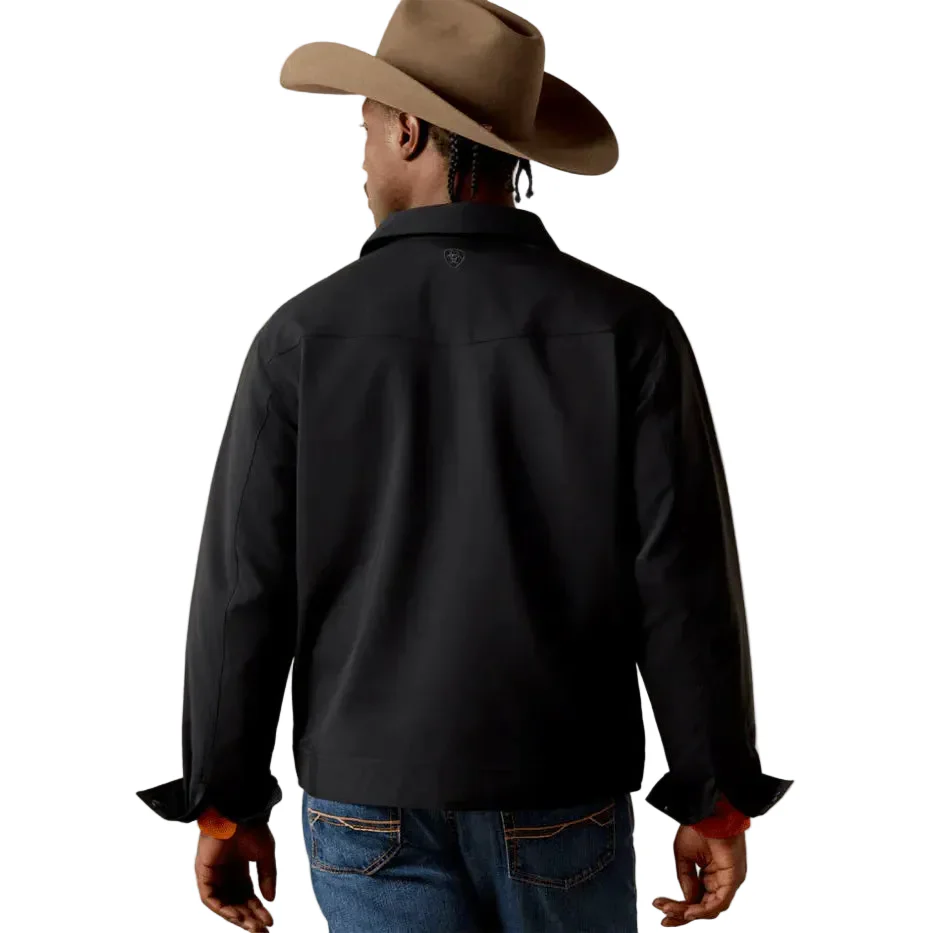 Ariat Men's Wagoner Lightweight Long Sleeve Jacket- Jet Black - Image 2