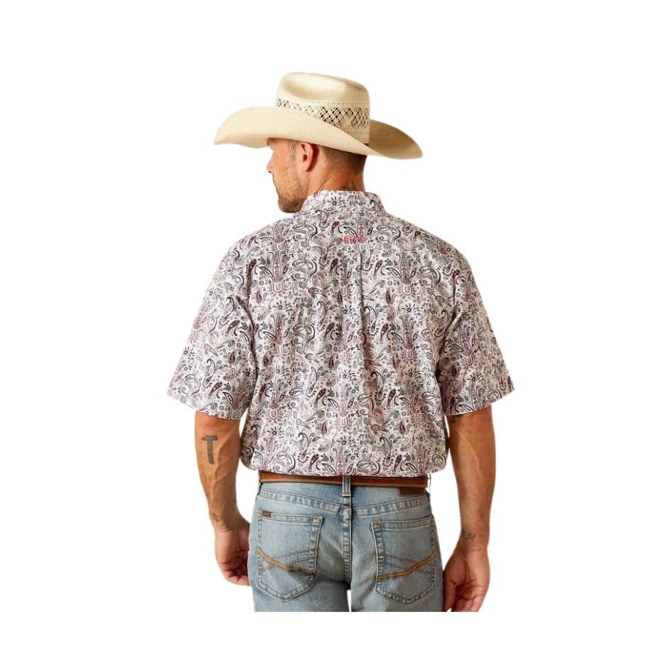 Ariat Men's Whitaker Classic Fit Shirt - Peacoat - Image 3