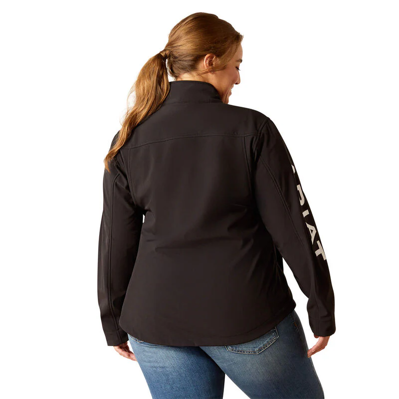Ariat Women's New Team Softshell Jacket- Back Serrano - Image 4
