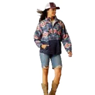 Ariat Women's Long Sleeve Whisper Pullover Jacket - Image 8