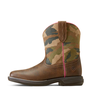 Ariat Women's Anthem Shortie Myra Western Boots - Brown Bomber - Image 2