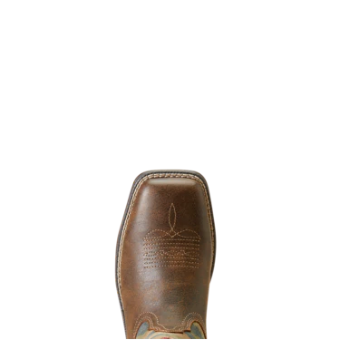 Ariat Women's Anthem Shortie Myra Western Boots - Brown Bomber - Image 3