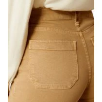 Ariat Women's Ultra High Rise Countryside Wide Leg Crop Jeans - French Khaki - Image 4