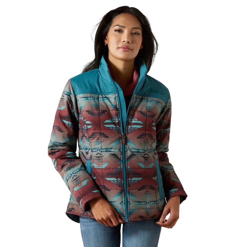 Ariat Women's Crius Insulated Jacket - Dragonfly Inez Print