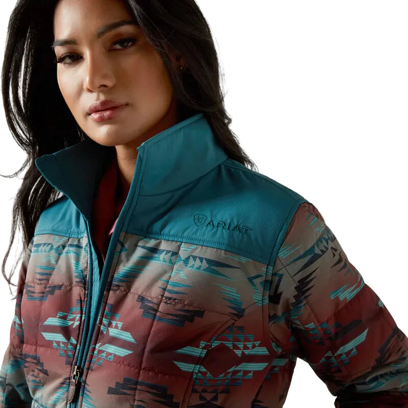 Ariat Women's Crius Insulated Jacket - Dragonfly Inez Print - Image 5