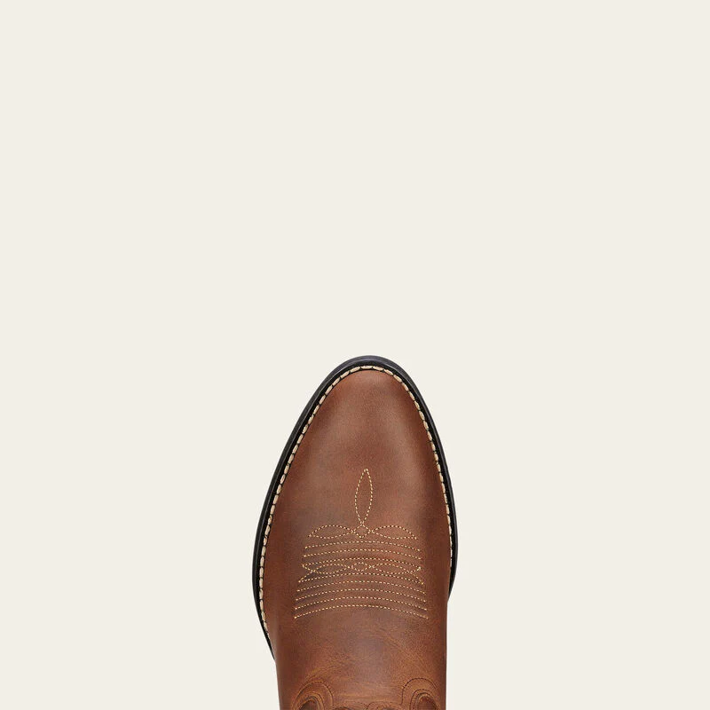 Ariat Women's Heritage Round Toe Western Boots - Distressed Brown - Image 4