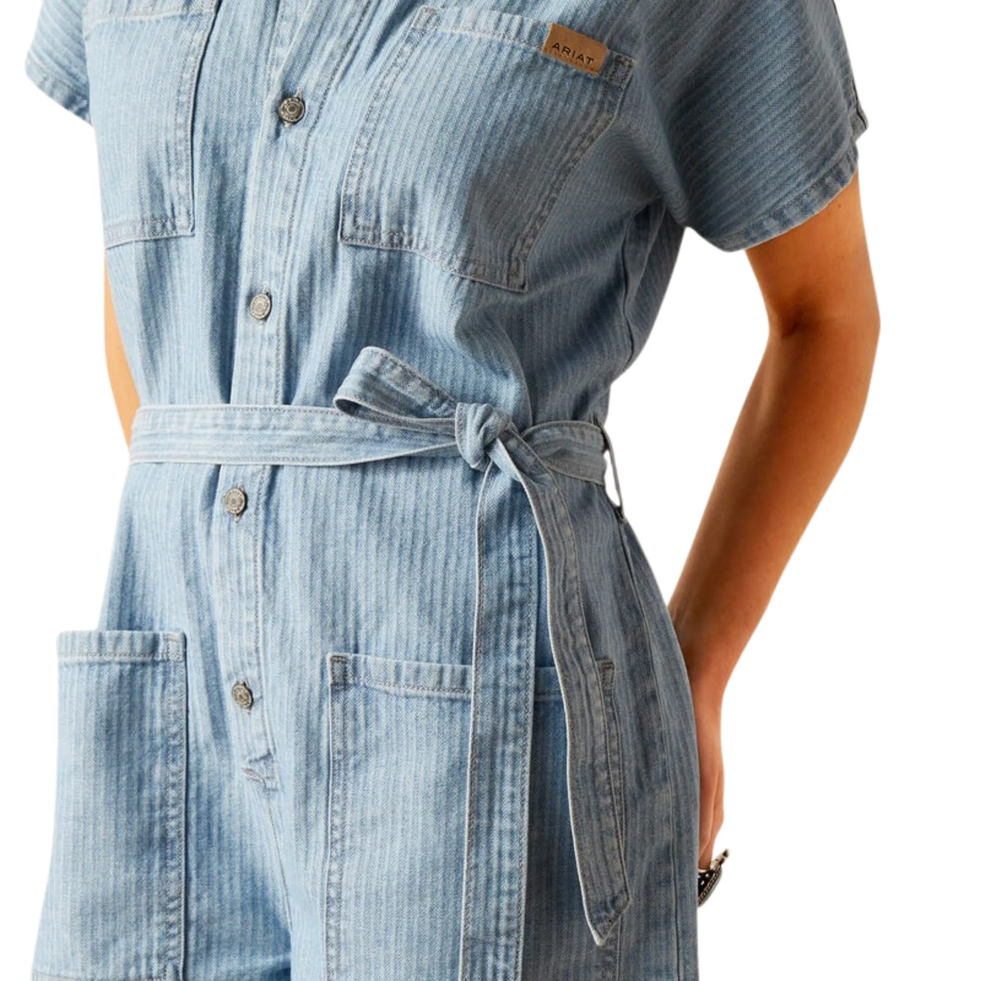 Ariat Women's Herringbone Romper Virginia - Image 3