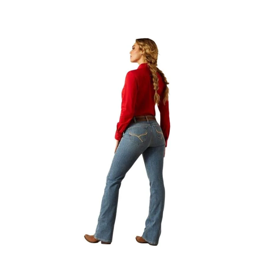 Ariat Women's High Rise Cecilia Boot Cut Jeans - Veracruz - Image 2