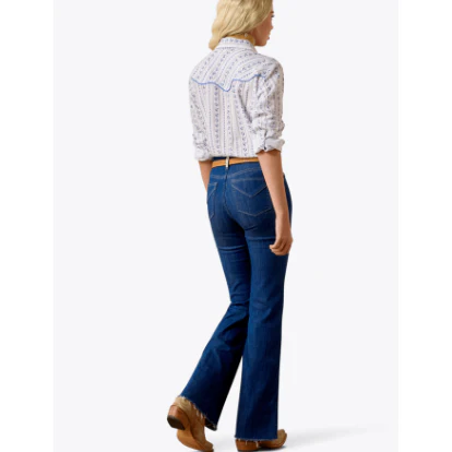 Ariat Women's High Rise Daisy Slim Trouser Jeans- Rinse - Image 2
