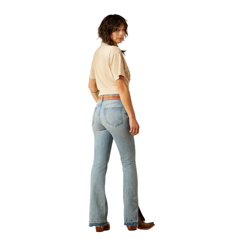 **Ariat Women's High Rise Tomboy Jazmine Boot Cut Jean- Argentina - Image 2
