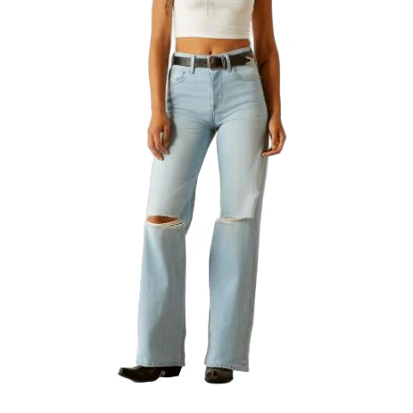 Ariat Women's High Rise Tomboy Wide Leg Jeans - Zuma