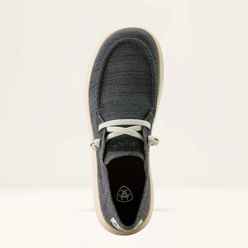 Ariat Womens Hilo Shoes - Heathered Smoke Knit - Image 4