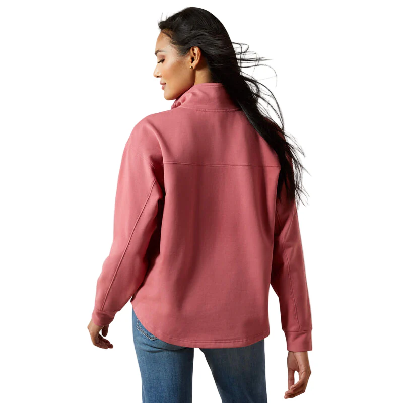 Ariat Women's Hometown Sweatshirt - Mauvewood - Image 3