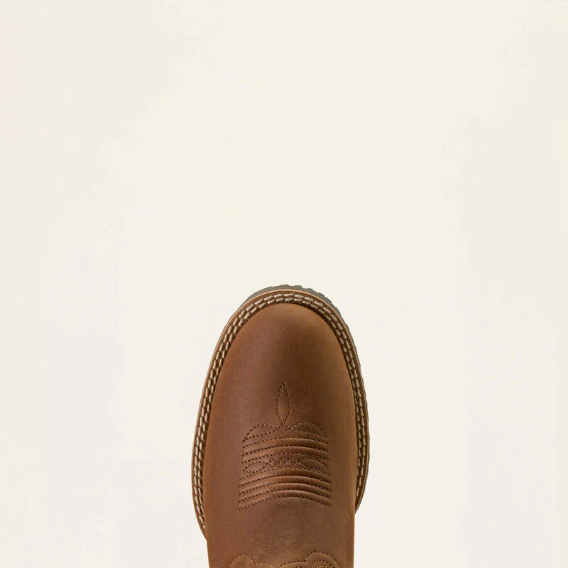 Ariat Women's Hybrid Ranchward W Toe Western Boot- Frontier Brown - Image 4