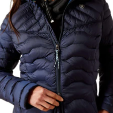 Ariat Women's Ideal Down Coat - Navy - Image 5