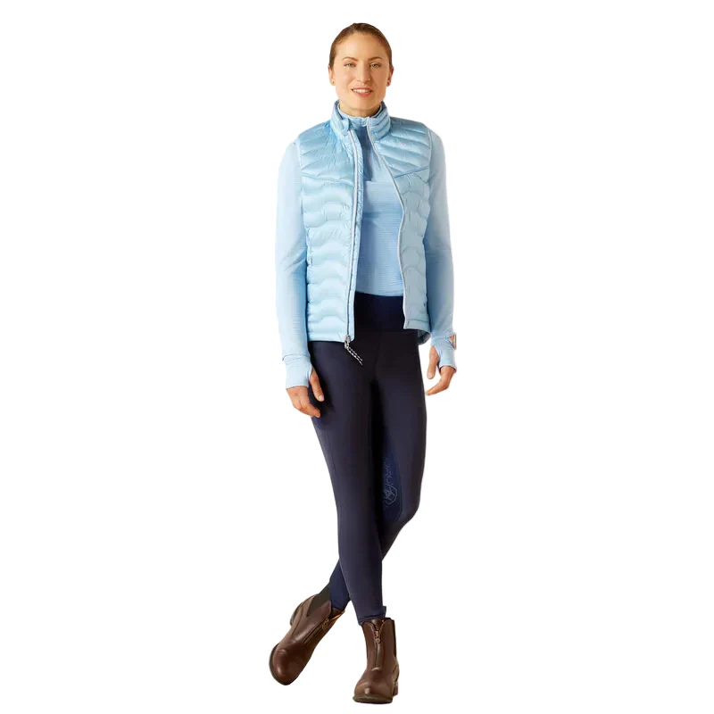 Ariat Women's Ideal Down Vest - Iridescent Cote D'Azur - Image 6