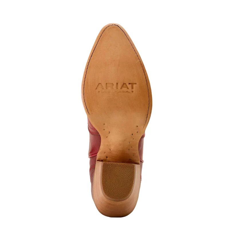 Ariat Women's Julietta J Toe Western Boot - Red Alert - Image 3