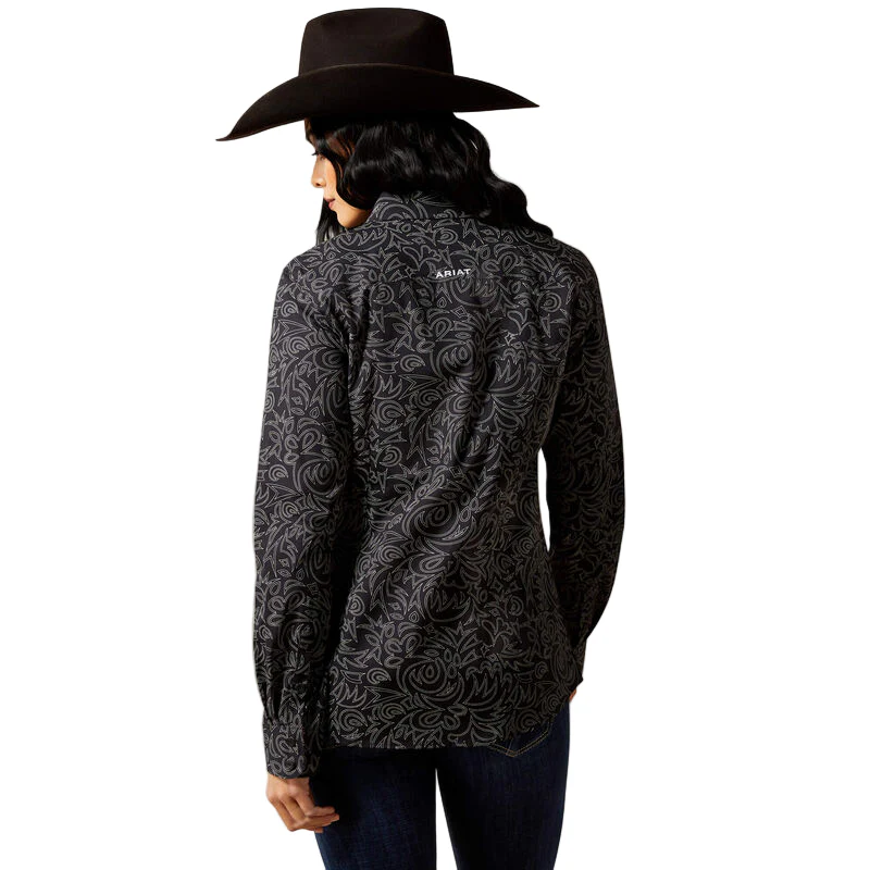 Ariat Women's Kirby Long Sleeve Stretch Shirt -Multiple Colours - Image 6