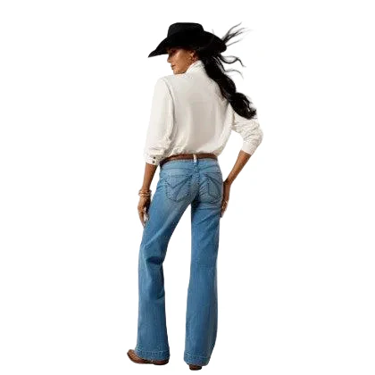Ariat Women's Mid Rise Sherry Trouser Jeans - Glendale - Image 2