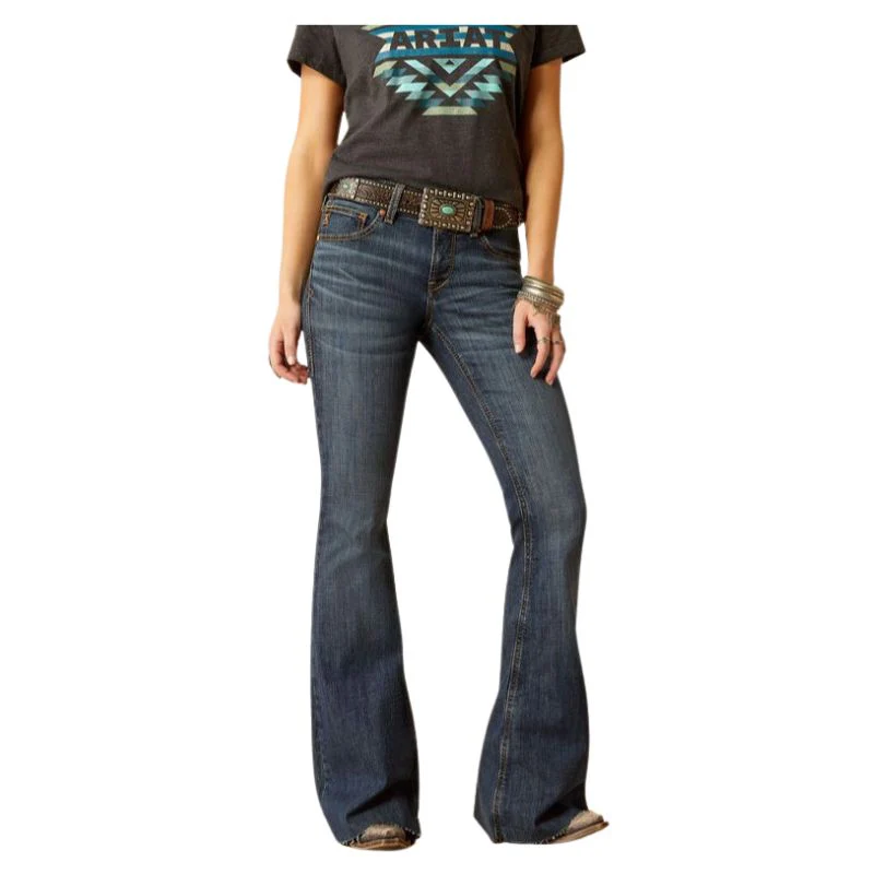 Ariat Women's Perfect Rise Kallie Flare Jeans- Florida