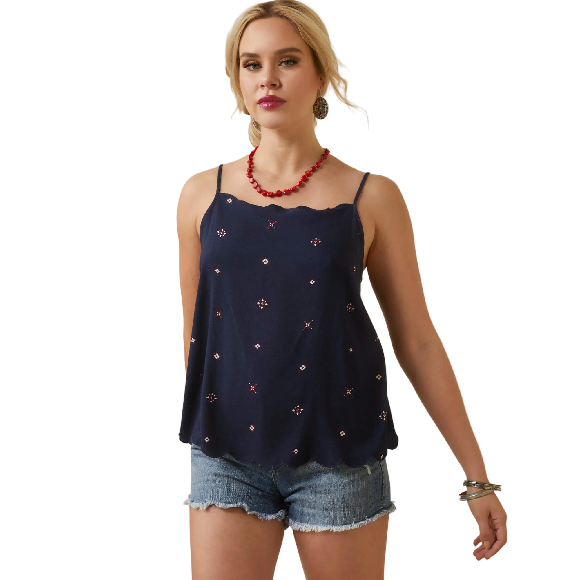 Ariat Women's Presley Top Navy Eslipse