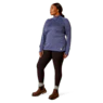 Ariat Women's Rebar Gridwork Baselayer 1/4 Zip Long Sleeve Shirt - Multiple Colours - Image 16
