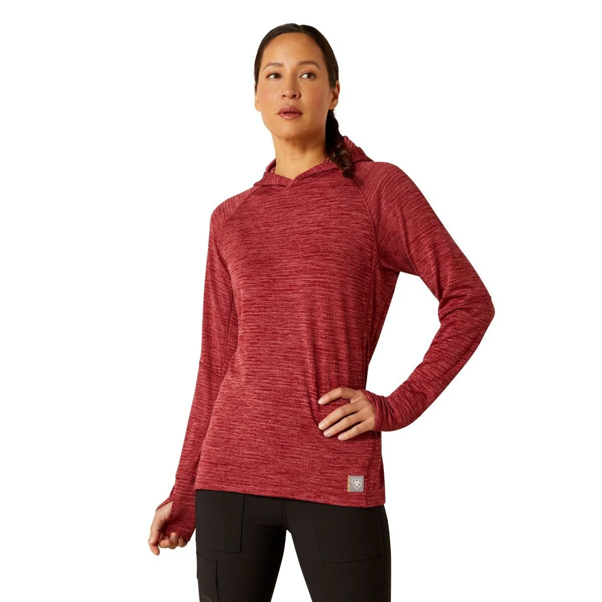 Ariat Women's Rebar Gridwork Hoodie - Multiple Colours - Image 6