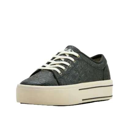 Ariat Women's Skylar Shoe -Black Floral Emboss