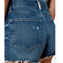 Ariat Women's Ultra High Rise Jazmine 3" Tomboy Shorts- Denver - Image 3