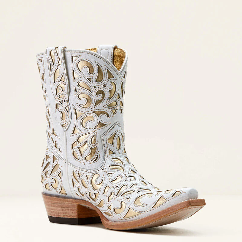 Ariat Women's Valentina Classic Western Boot-Classic Alabaster - Image 6