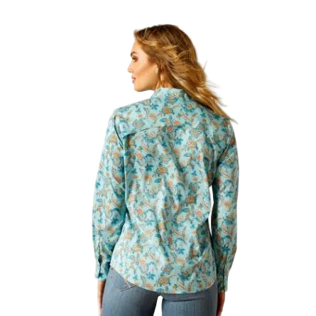 Ariat Women's Venttek Long Sleeve Shirt- Paisley - Image 2