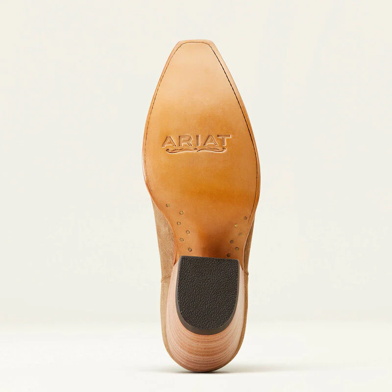 Ariat Women's Hazen Chimayo Western Boots - Dijon Roughout - Image 3