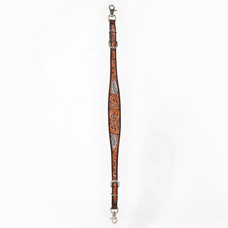 Bar H BER349-Western Leather Wither Straps - Image 4