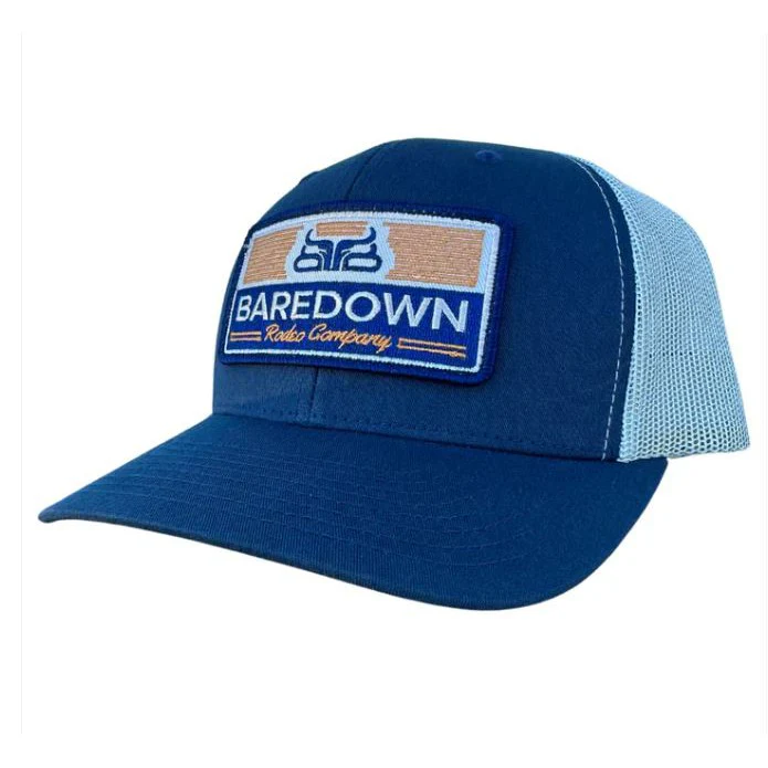 Baredown Brand Flat Ball Cap - Tex - Multiple Colours - Image 2