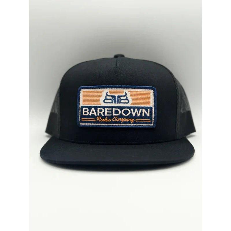 Baredown Brand Flat Ball Cap - Tex - Multiple Colours - Image 4