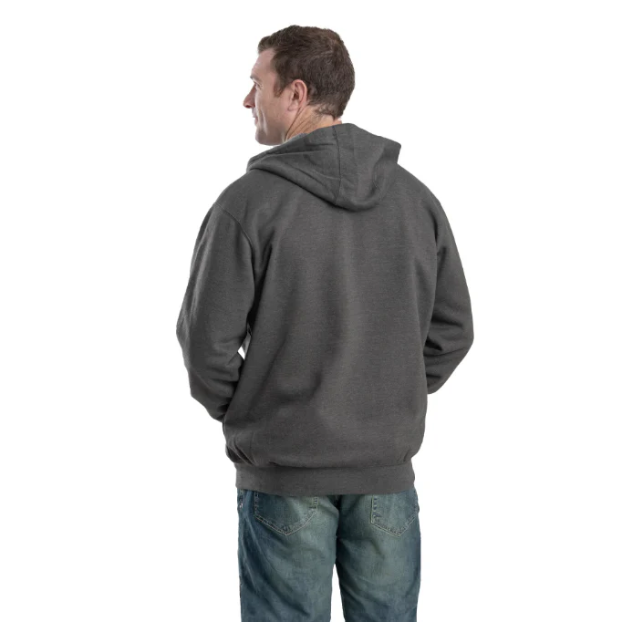 Berne Men's Heritage Full-Zip Hooded Sweatshirt - Image 4