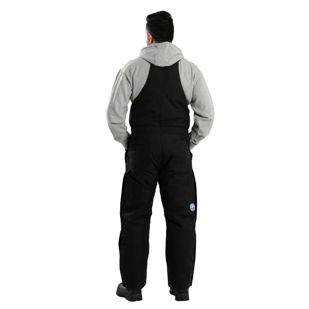 Berne Men's Icecap Insulated Bib Overalls - Black - Image 2