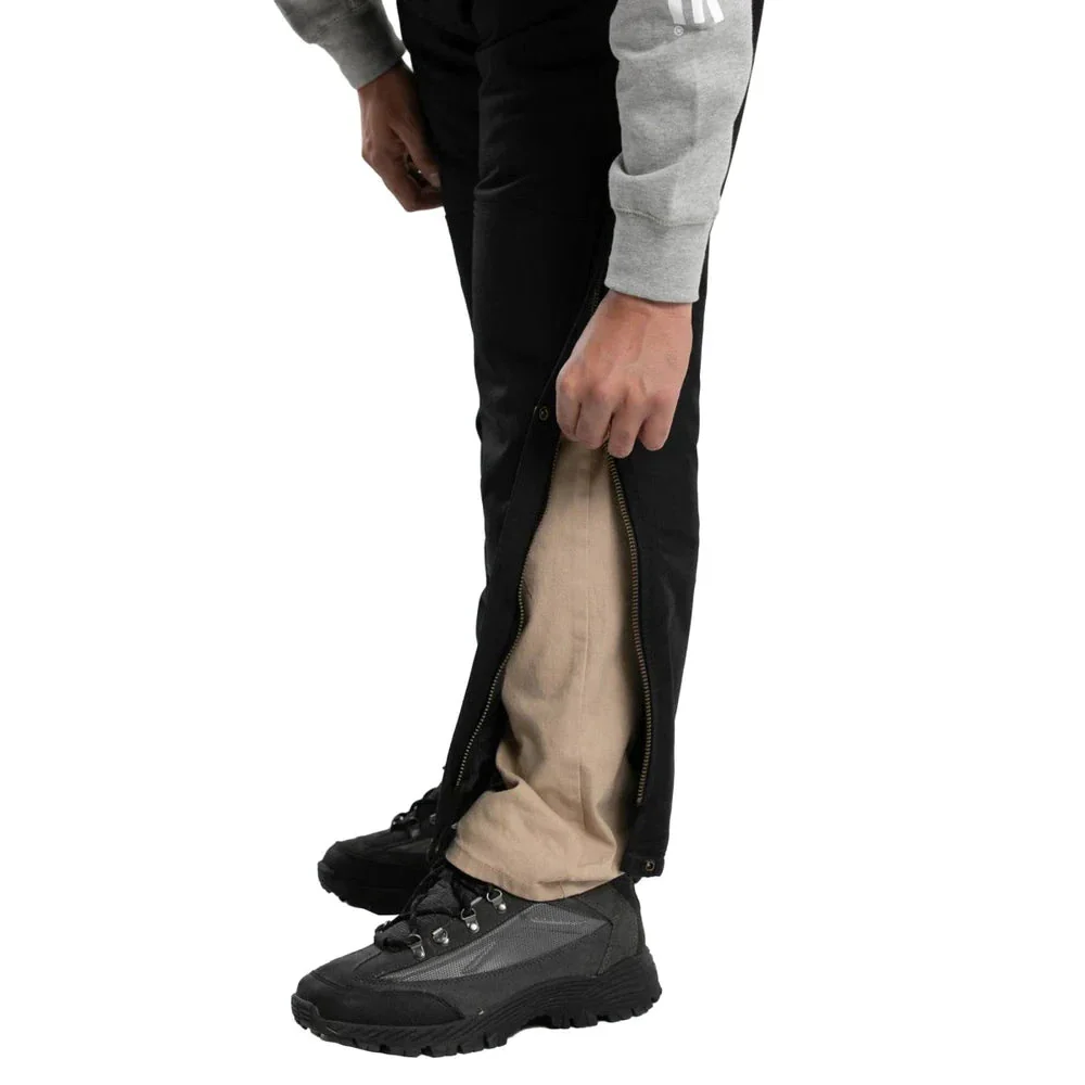 Berne Men's Icecap Insulated Bib Overalls - Black - Image 3