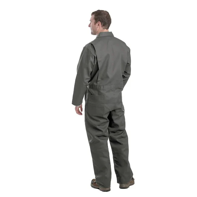Berne Men's Unlined Duck Bib Coveralls - Assorted Colours - Image 4