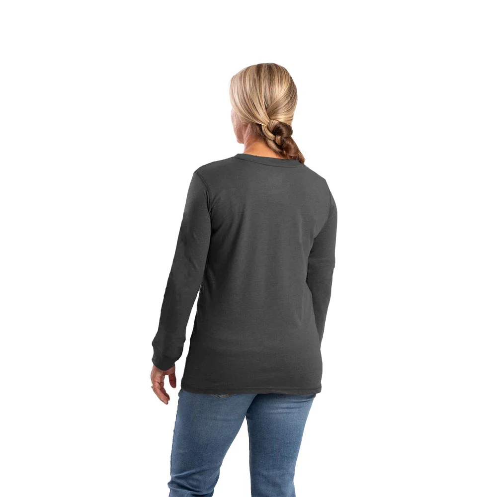 Berne Women's Signature Long Sleeve Performance T-Shirt - Image 3