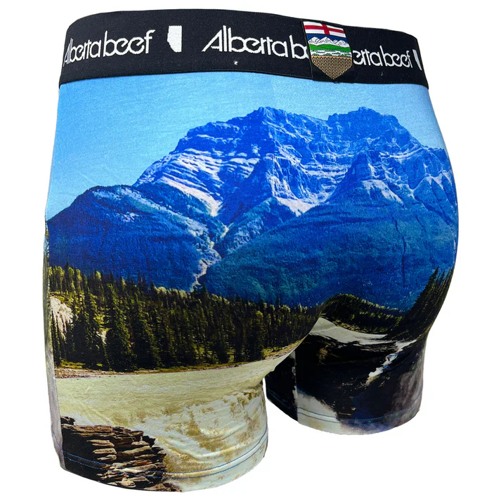 Berta Beef Men's Underwear Athabasca Falls - Blue