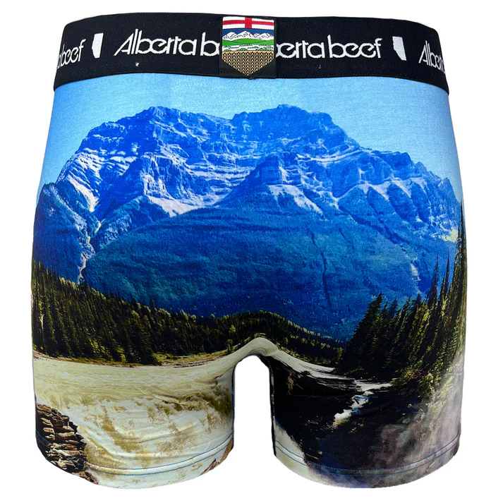 Berta Beef Men's Underwear Athabasca Falls - Blue - Image 3