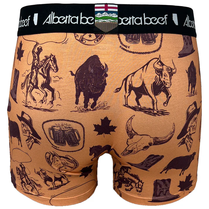 Berta Beef Men's Underwear Rodeo - Brown - Image 3