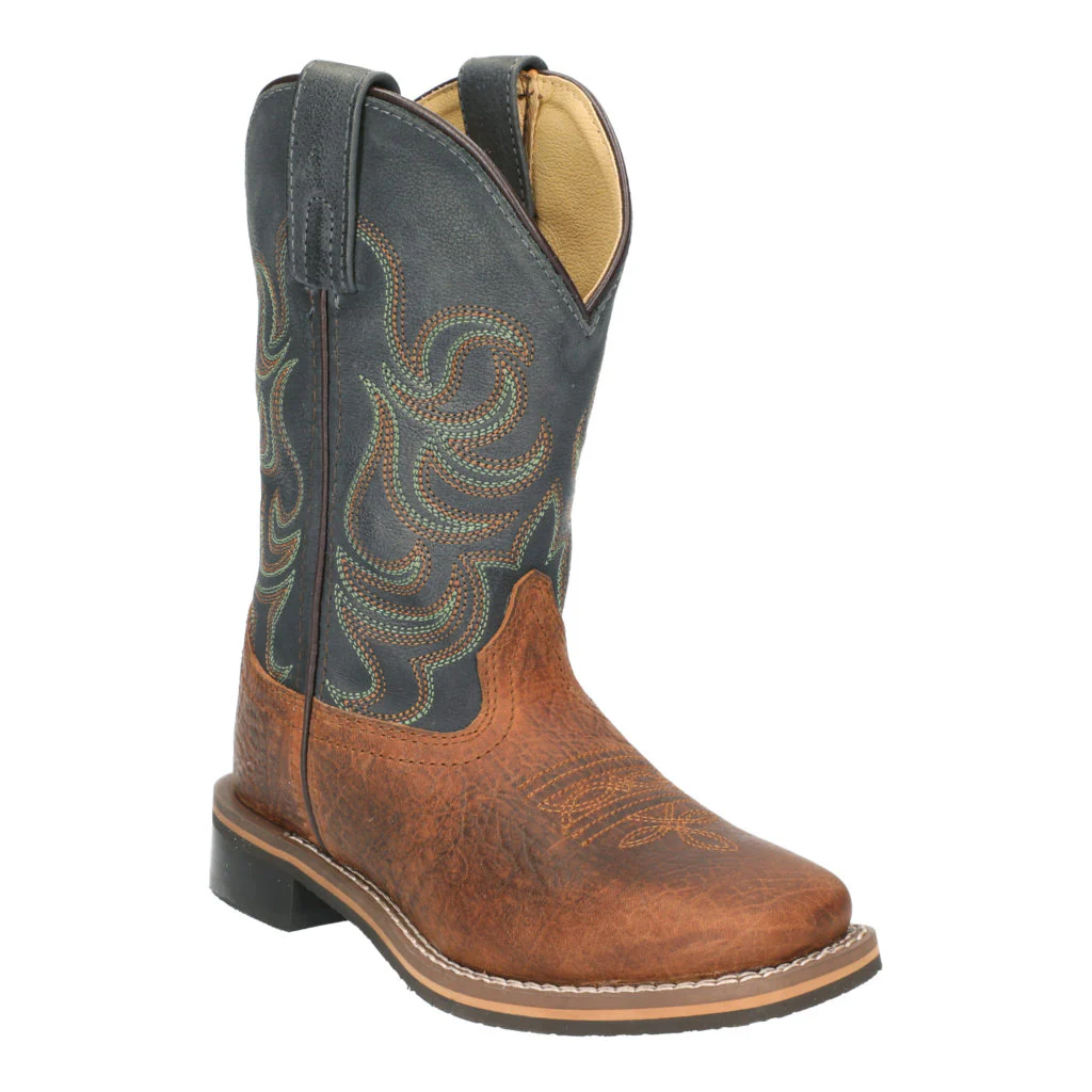 Boulet Brown /Navy Boot-Youth